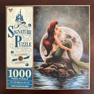 Disney Parks The Little Mermaid 25th Anniversary Limited Edition Puzzle